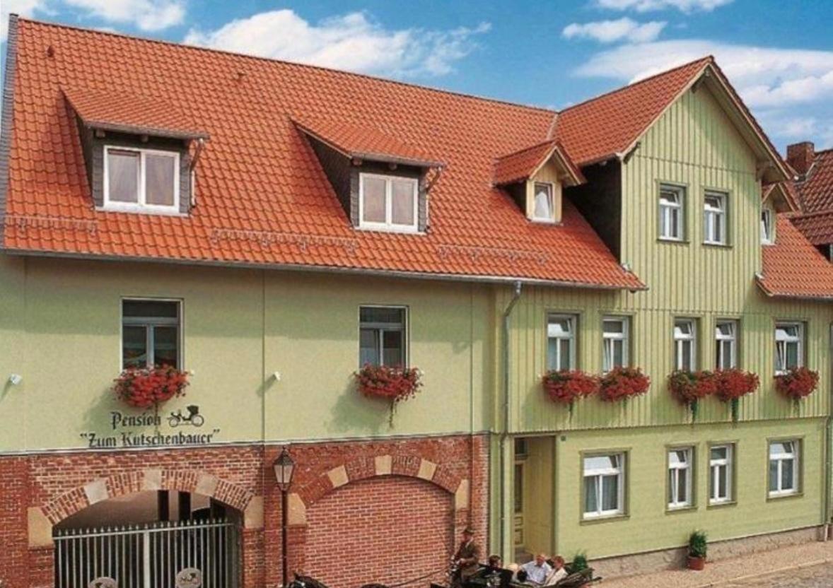Pension Alter Kutschenbauer Wernigerode Exterior photo